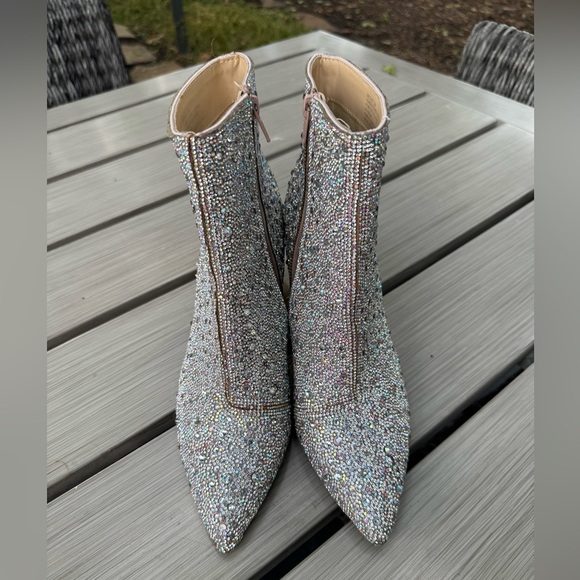 Betsey Johnson Sparkly Boots – Size 9 - Picture 6 of 13